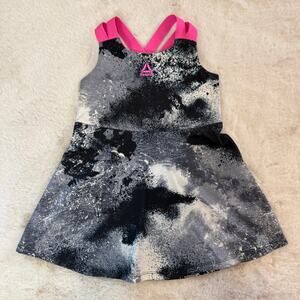 Toddler Girls Reebok Athletic Dress Pink Cross back Straps Size 3T